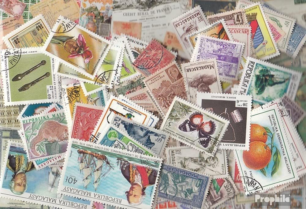 Madagascar 700 Various Stamps (Stamps for Collectors)