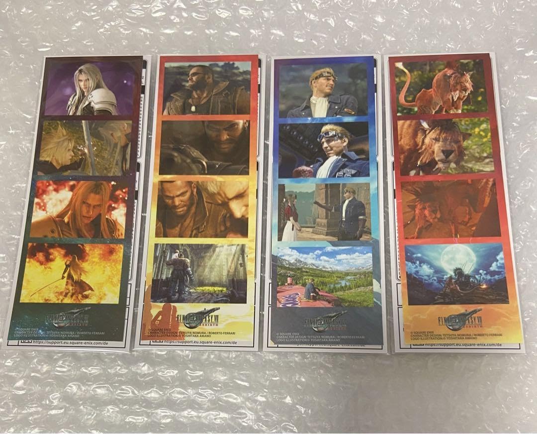 Amazon.co.jp: Ⅶ FF7 フォトグラフィーステッカーセット : 文房具