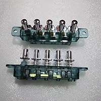 Vista 1 de MQ165 3-Interlock 1-Reset 1-Latching 5 Teclas Interruptor 250VAC 4A para Campana de Cocina
