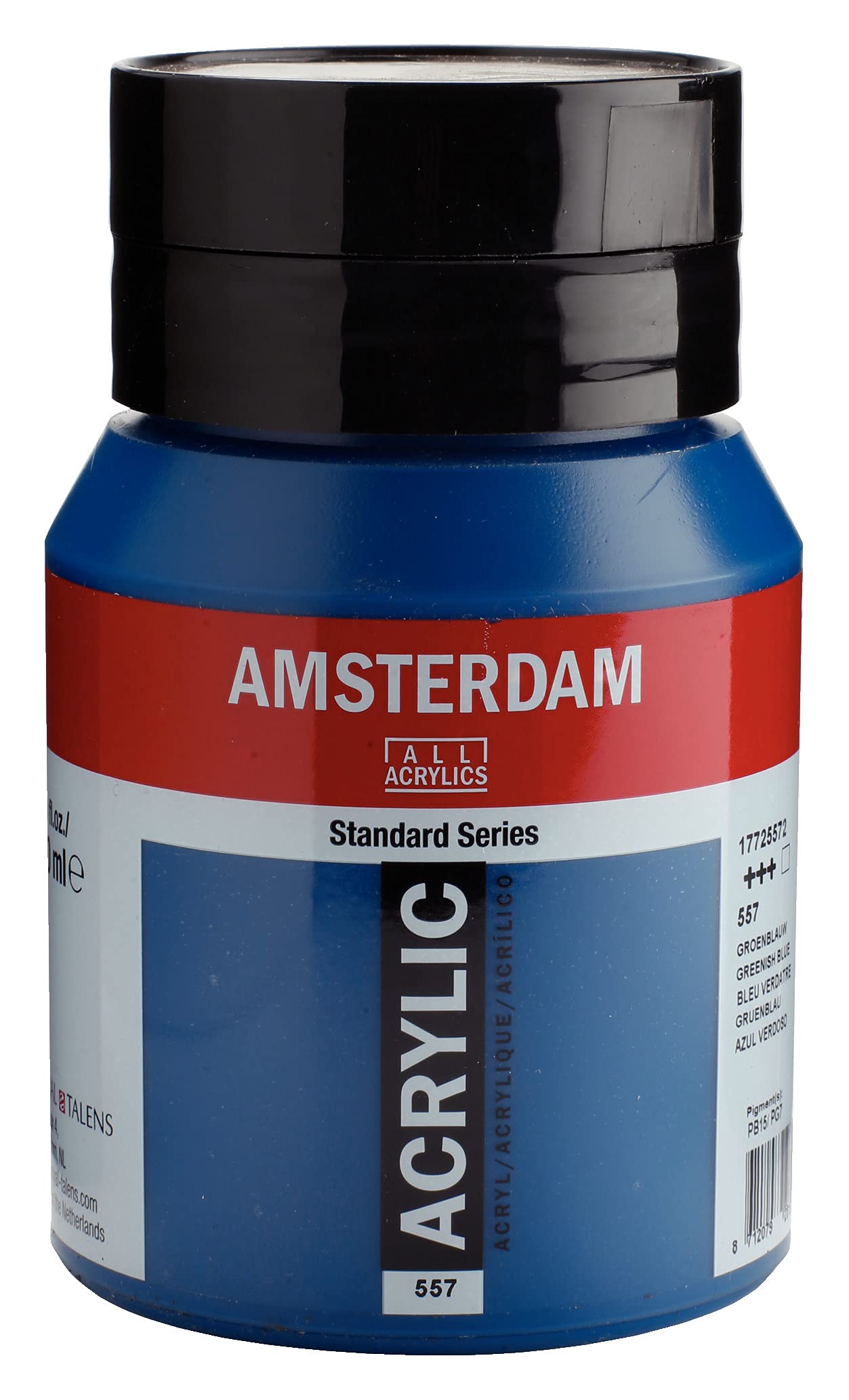 AmsterdamStandard Series Acrylic Jar 500 ml Greenish Blue 557 (17725572)