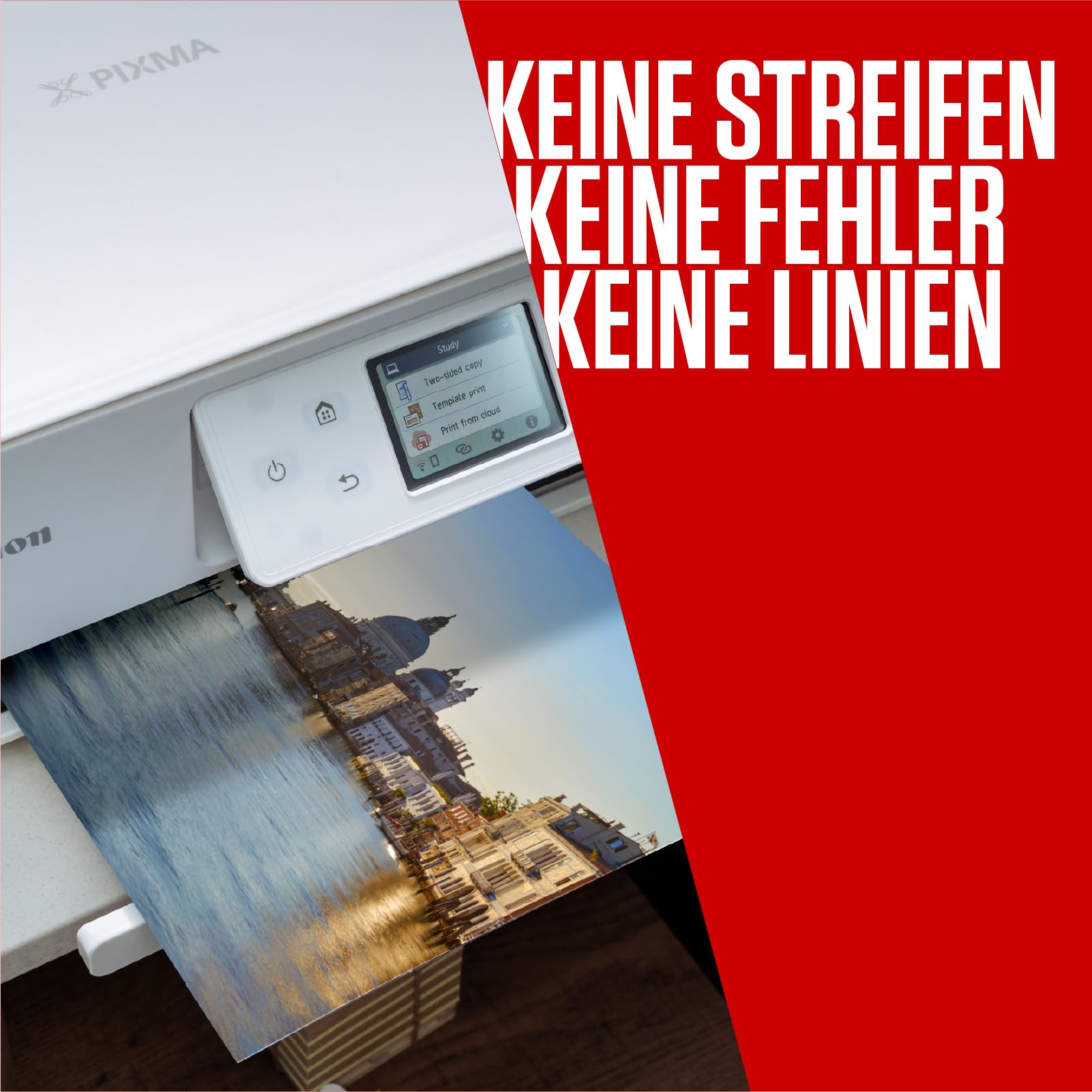 Canon Tintenpatronen - PG-575XL/CL-576XL Original Druckerpatronen mit hoher Reichweite 3er Pack (2 x Schwarz, 1 x Farbe)