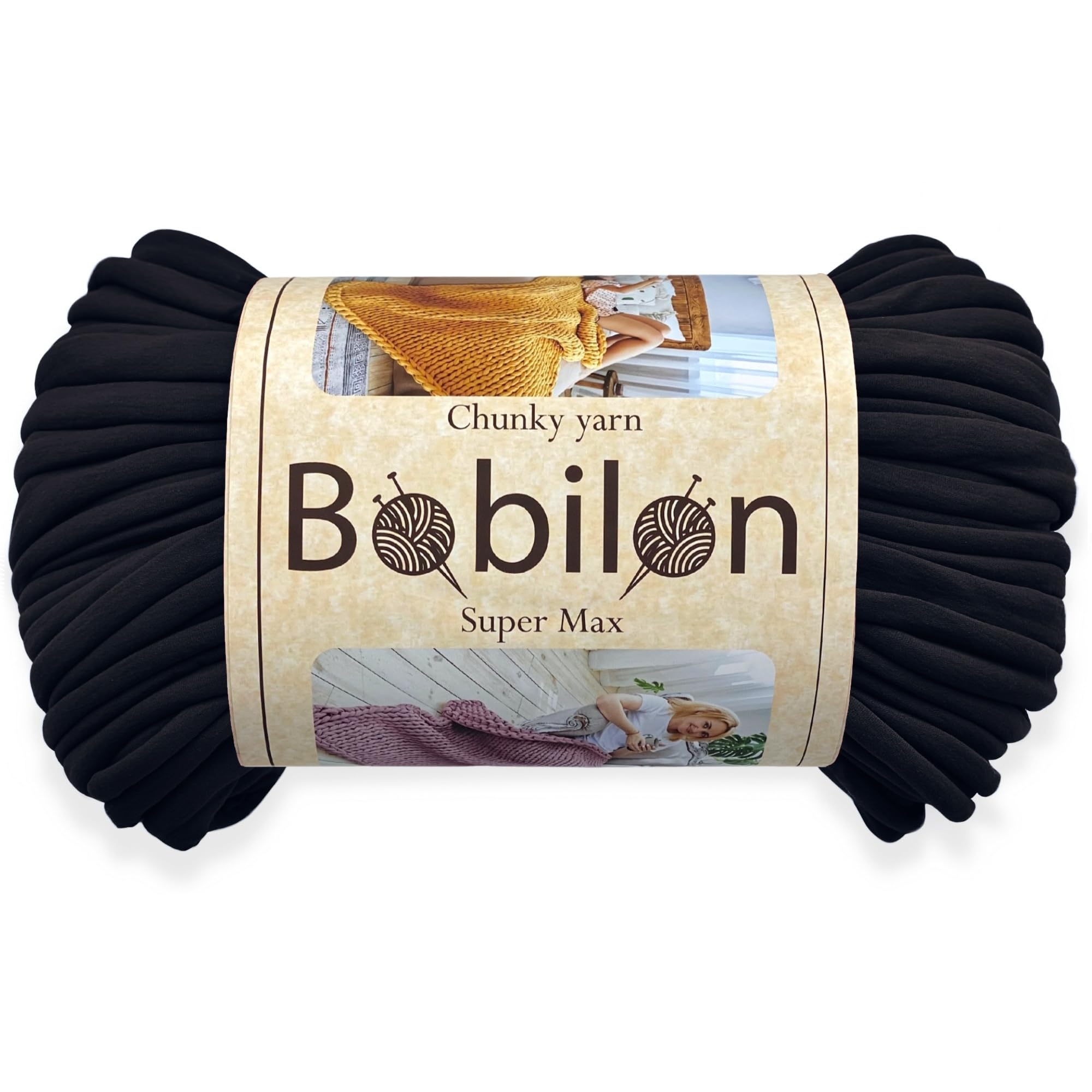 Hilo grueso jumbo lavable de 3.3 libras para tejer mantas XXL y cojines decorativos