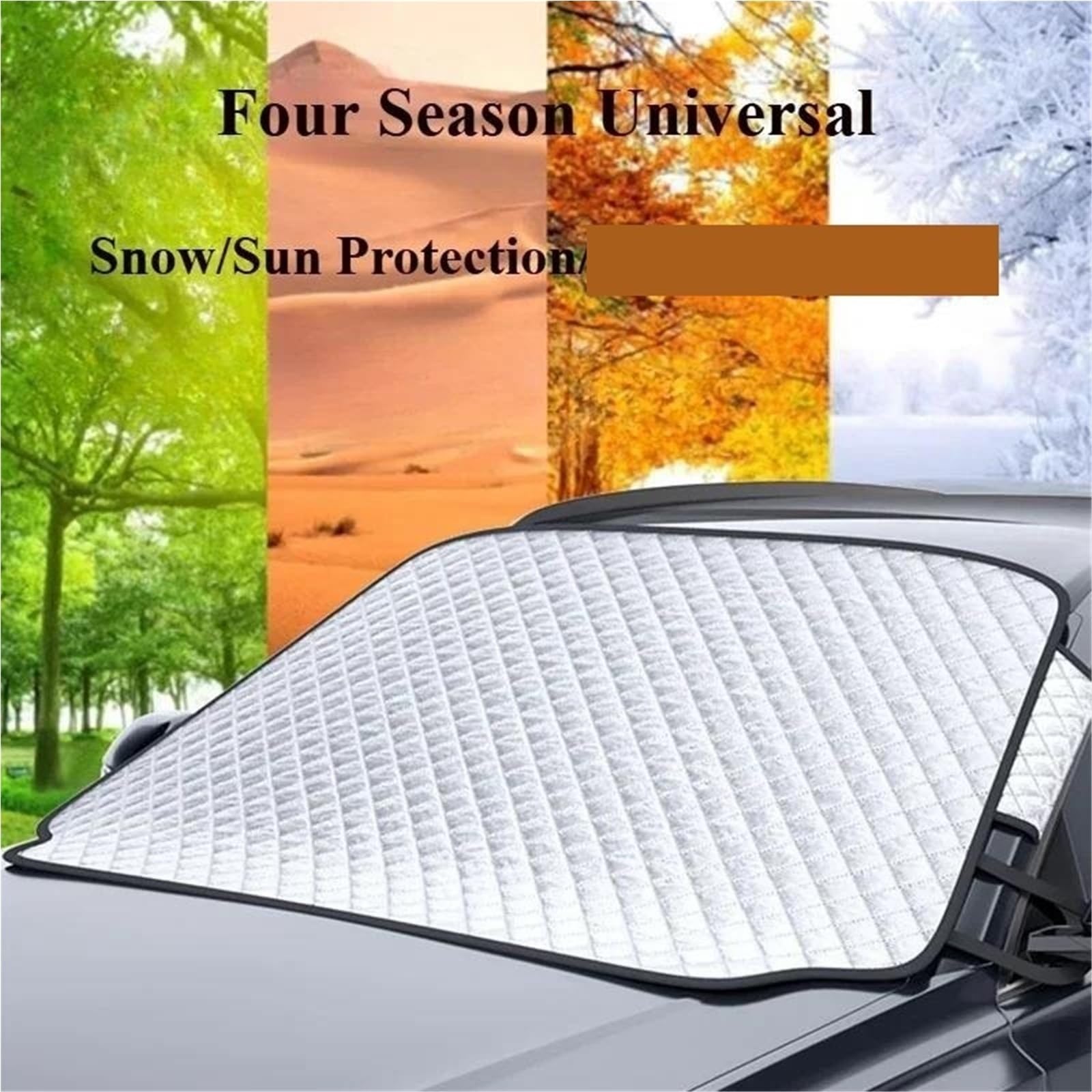 per Renault per Kwid Kadjar Captur Clio 5 2022 2023 Auto Parabrezza Neve Ghiaccio Copertura Parabrezza per Neve e Ghiaccio(148 * 126)