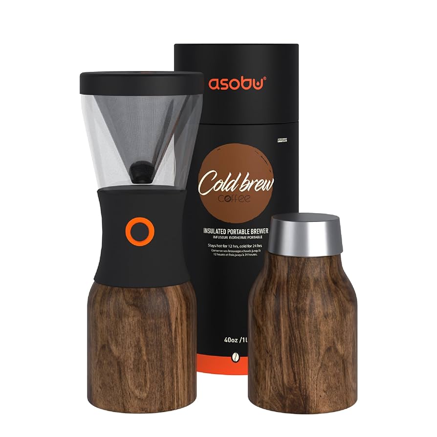新品未使用　asobu  コールドブリュー　水出しコーヒー　メーカー 水出しコーヒーをボタンひとつで冷たいまま保存できる 「Asobu