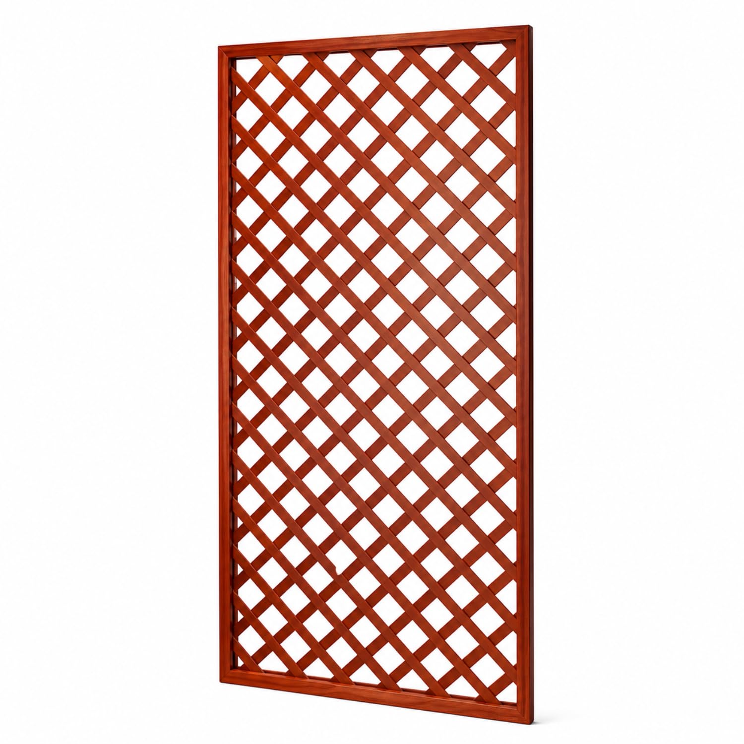 Traliccio In Legno Di Pino Impregnato Pannello Divisorio Griglia Per Giardino Balcone E Terrazza Supporto Decorazione Per Piante Rampicanti Privacy Outdoor 120 x 180 Cm Legno Scuro