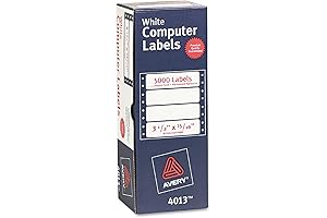 Avery 4013 Pin-Fed Computer Labels: Simplify Your Business Communication