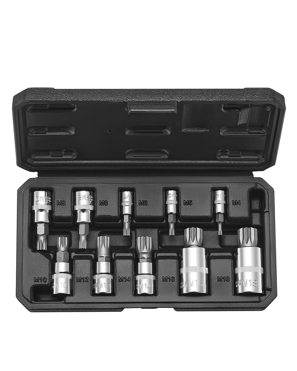 Amazon.com: VEVOR XZN Triple Square Spline Bit Socket Set