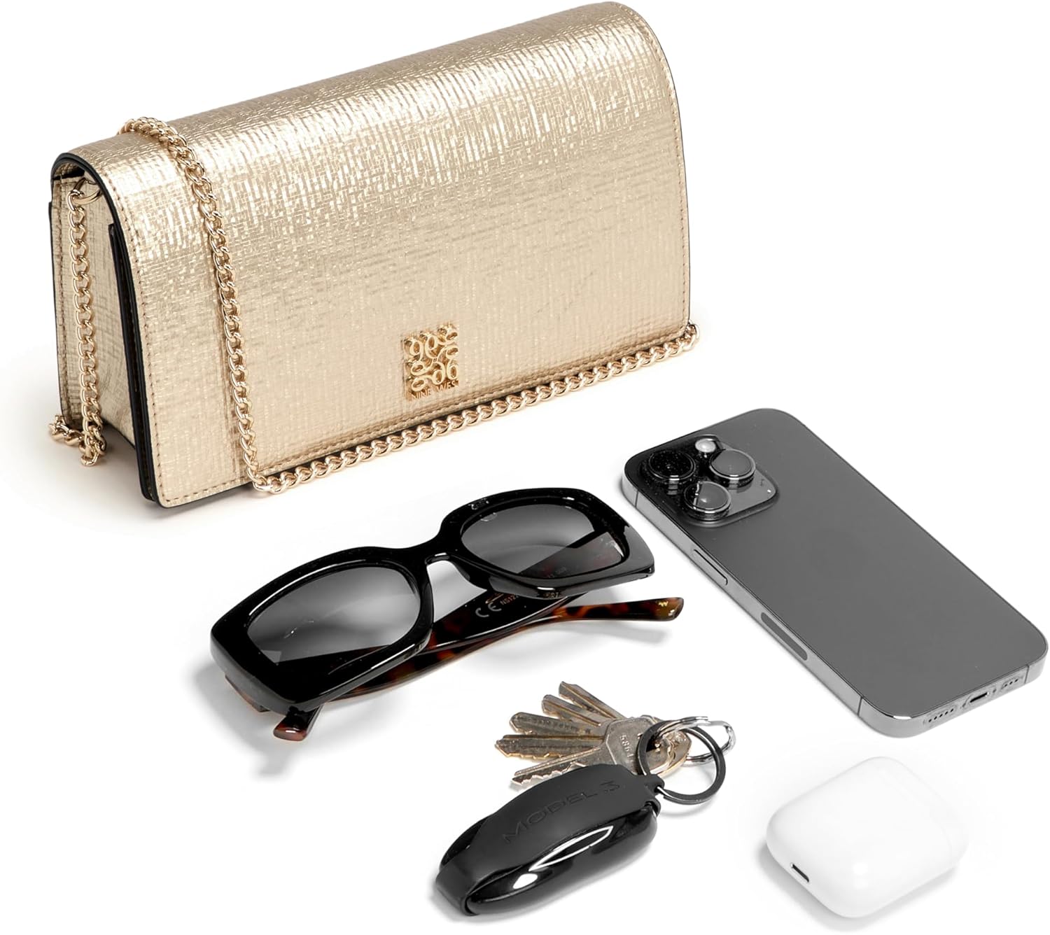 Nine West womens Cramer Phone Case Crossbody Clutch - Image 3