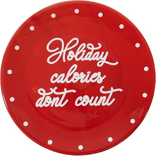 Miniatura 6 de Stephanie Imports Placa decorativa de cerámica con forma de autobús navideño de 10.0 in