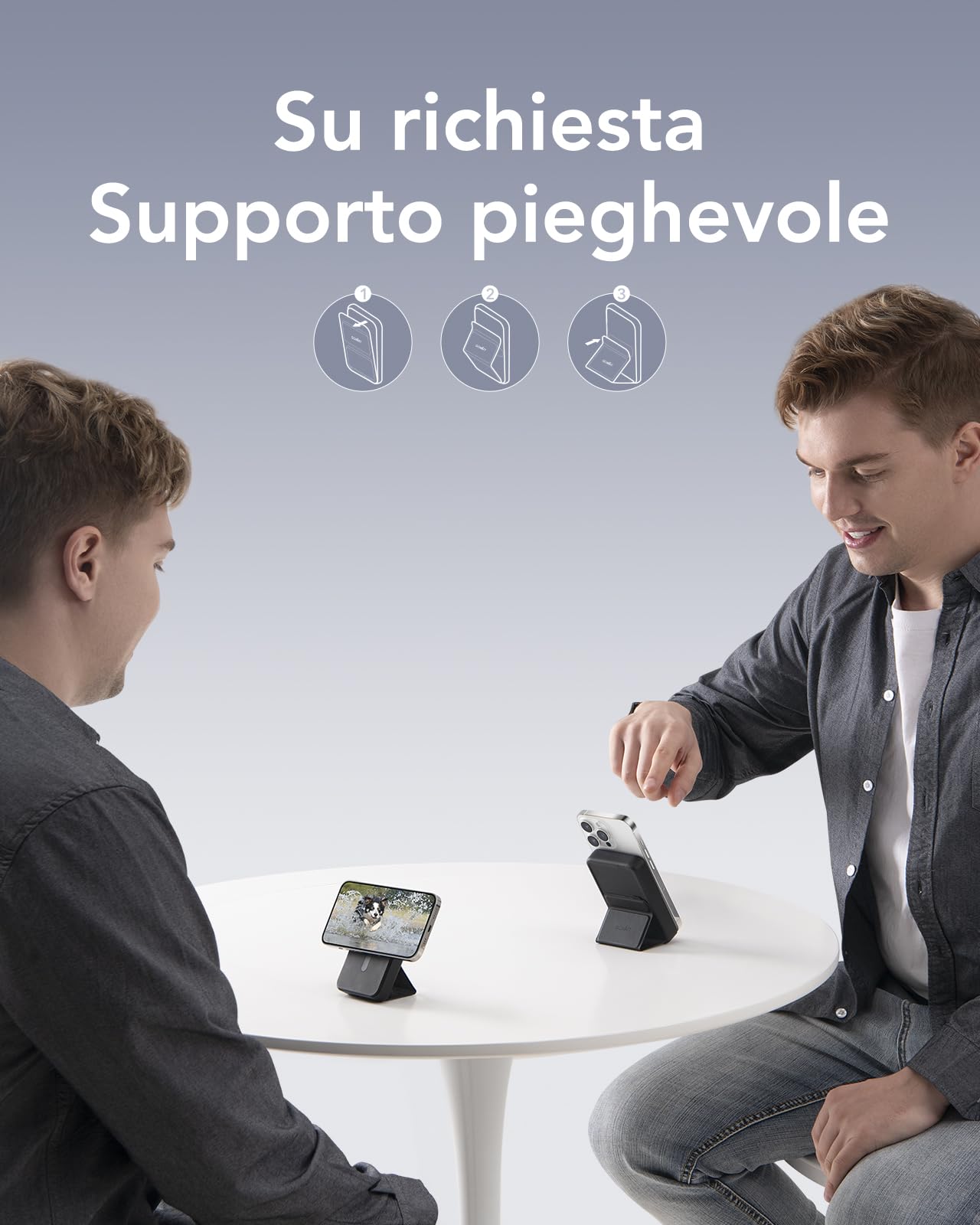 GOWATT Power Bank Magsafe Apple 10000mAh Power bank Magnetico PD 20W ricarica rapida Wireless USB-C per iPhone serie 16/15/14/13/12