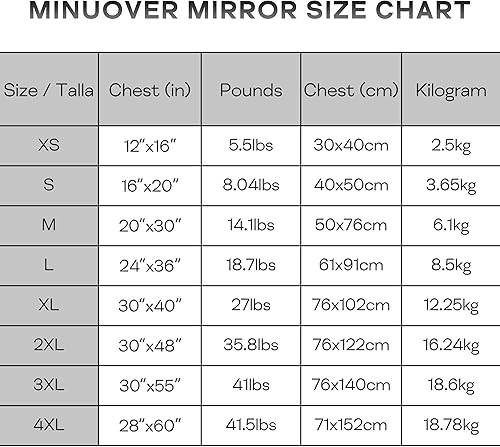 Miniatura 7 de Minuover Espejo pequeño para montaje en pared, espejo rectangular de maquillaje de esquina redondeada con marco de metal negro cepillado para baño,