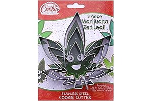 Premium Zen Marijuana Leaf Cookie Cutters!