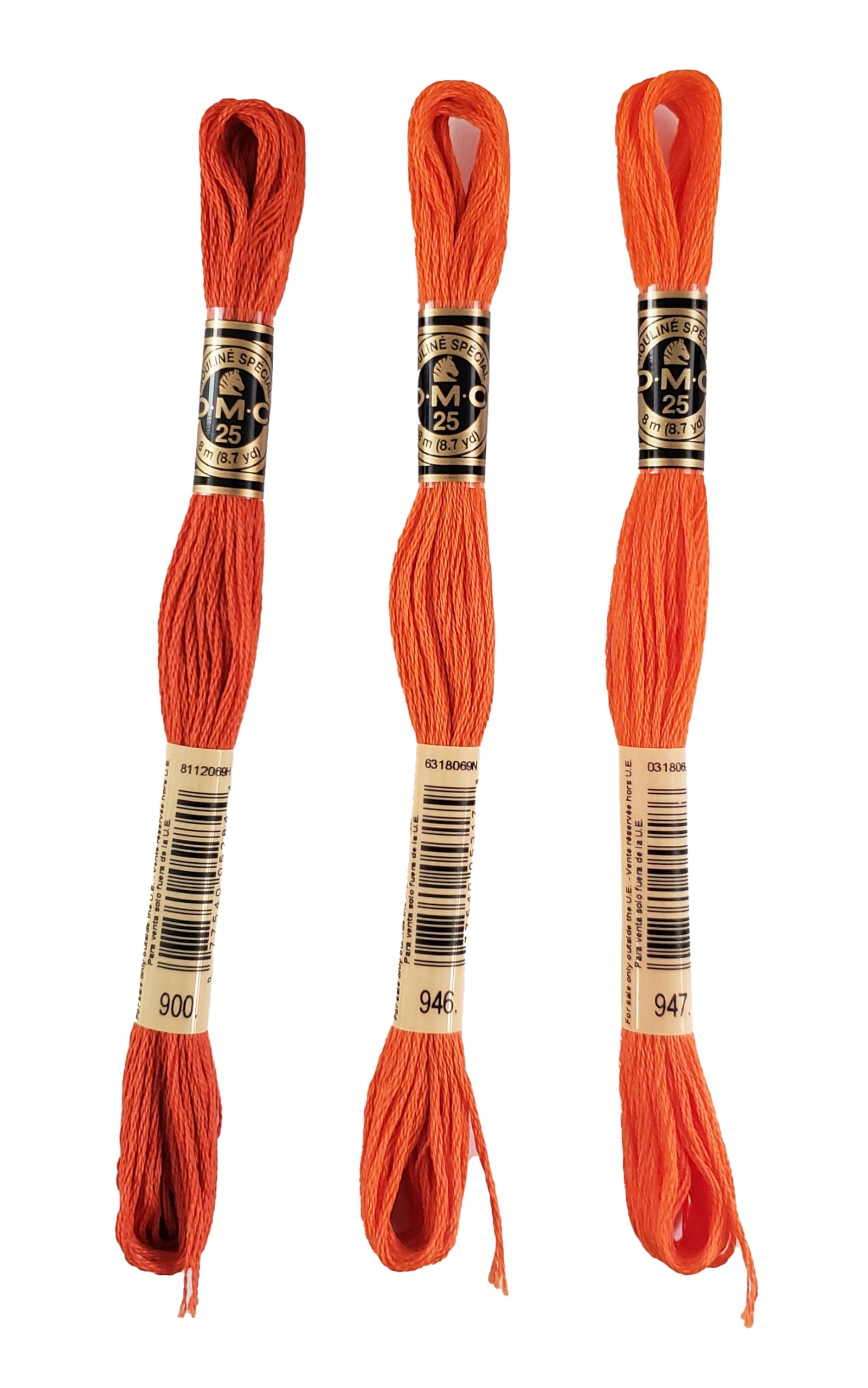 Amazon.com: DMC 6-Strand Embroidery Cotton Bundle - Burnt Orange