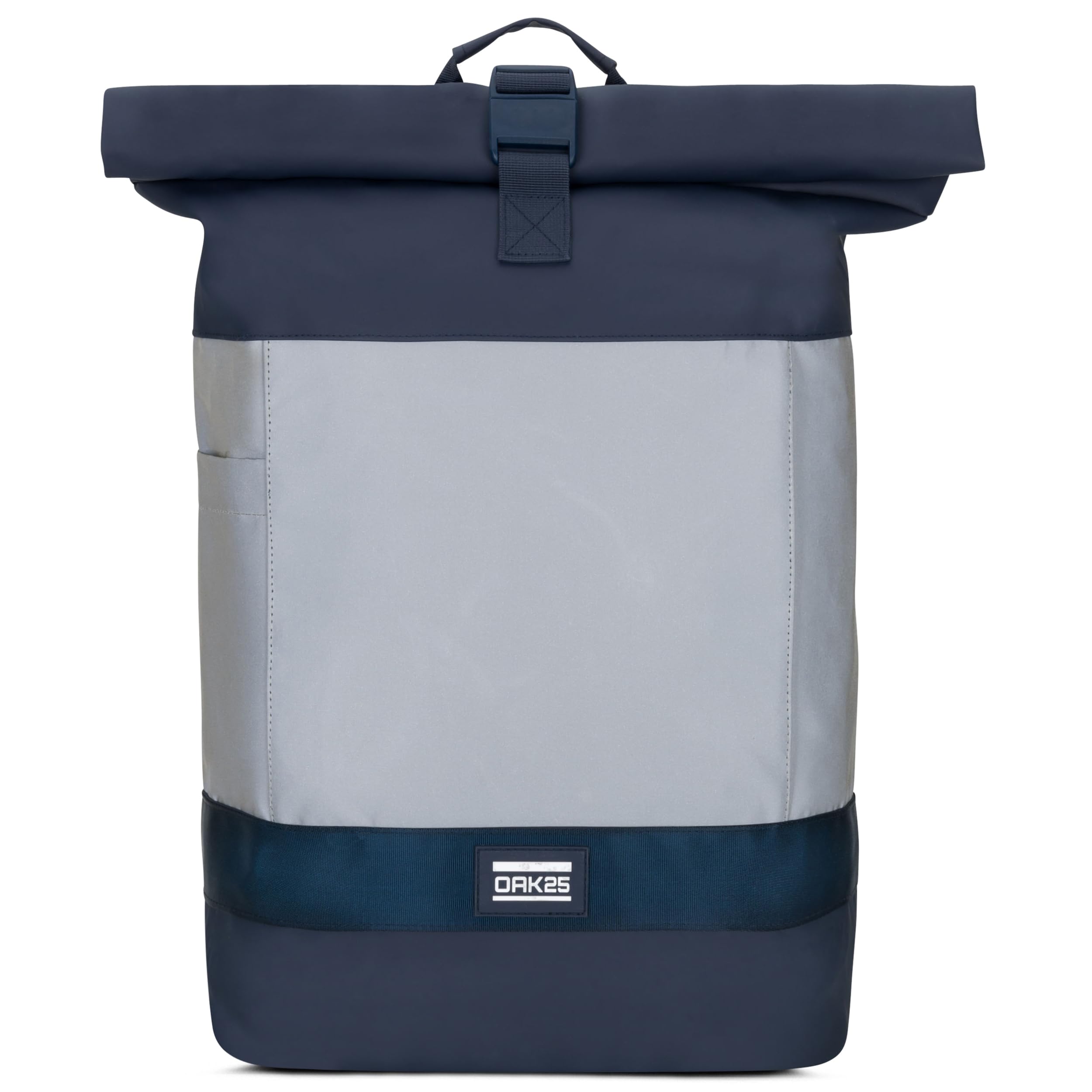 Sac à Dos OAK25 Rolltop – Réfléchissant Haute Visibilité – Compartiment Rembourré Pour Ordinateur – Imperméable – Cycliste & Urbain