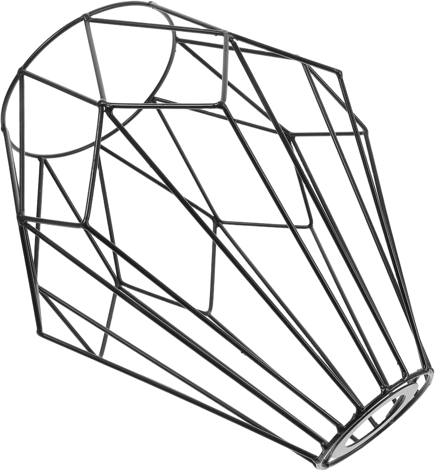 ARTIBETTER Metal Wire Pendant Lamp Shade Artistic Hanging Lantern Fixture for Dining Living and Cafe Spaces Easy to Install Design