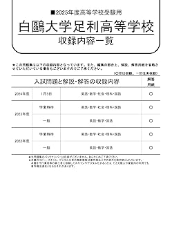 白鴎大学足利高等学校 平成30年度用―3年間スーパー過去問 (声教の高校過去問シリーズ) [単行本] 白鴎大学足利高等学校3年間スーパー過去問 - メルカリ