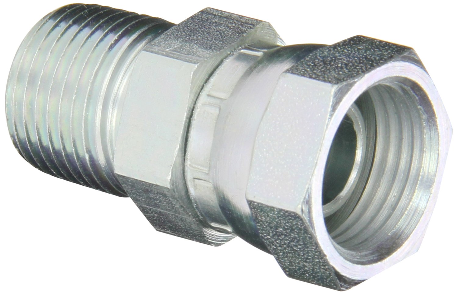 Eaton Aeroquip 2045-8-8S Steel Pipe Fitting, Adapter, 1/2