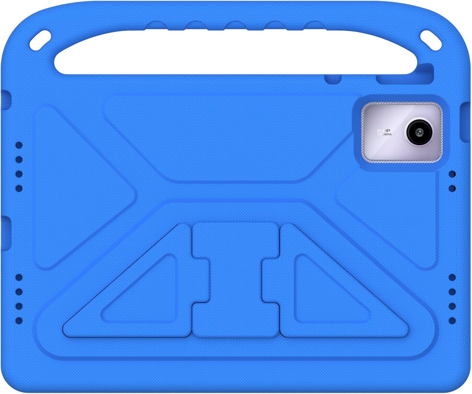 L00KLY Kids for Lenovo Tab M11 2024 Case with Screen Protector Built-in Kickstand and Handle, Lightweight Shockproof Silicone Case for Lenovo Tab M11 Tablet 2024 11 Inch (TB330FU) (Blue) - Image 7