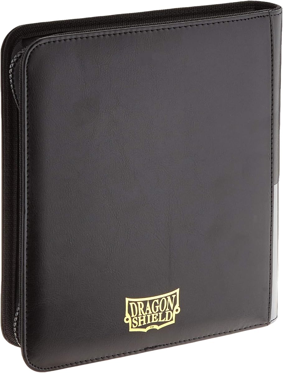 Arcane Tinmen Dragon Shield Card Binder – Card Codex Zipster Binder: Small Black - Cartas coleccionables – Juegos de cartas - Compatible con Pokémon Yugioh Magic the Gathering MTG TCG OCG & Hockey Cards