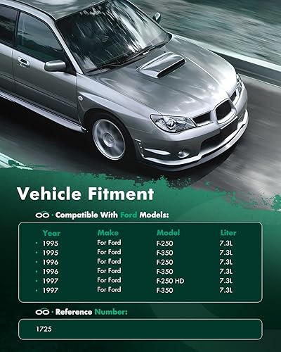 Miniatura 6 de SCITOO 1725 radiador de repuesto para radiador 1995-1996 para Ford para F-250 1997 para Ford para F-250 HD 1995-1997 para Ford para F-350