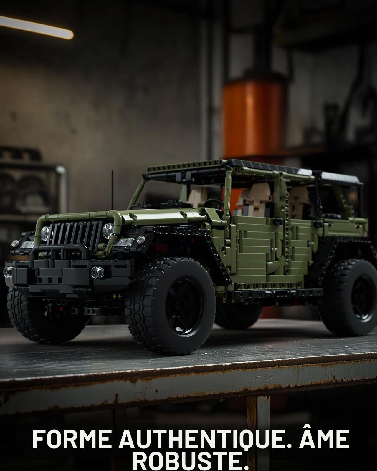 Nifeliz 4x4 Sets de Jeux de Construction de Tout-Terrain, Maquette de Voiture à Construire pour Adultes, Cadeau pour Hommes et Femmes (2899 pièces, NF10324)