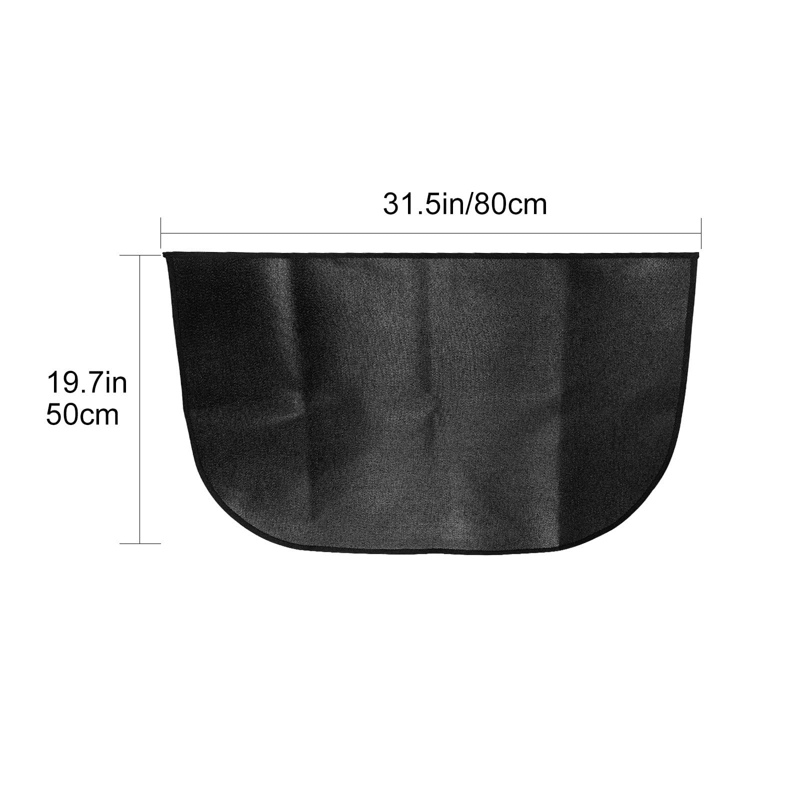 Tapis ignifuge ignifuge, bouclier thermique pour cheminée, cuisine, bureau