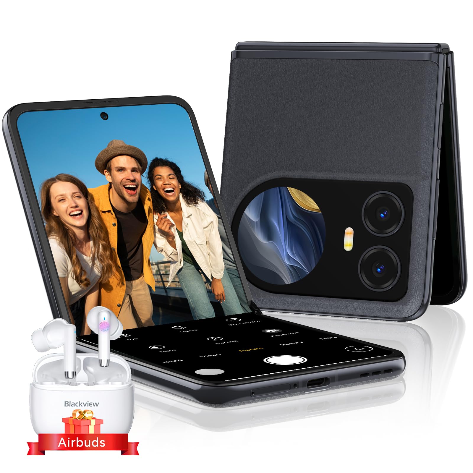 Blackview 2025 Hero 10 Móvil Plegable, 6.9