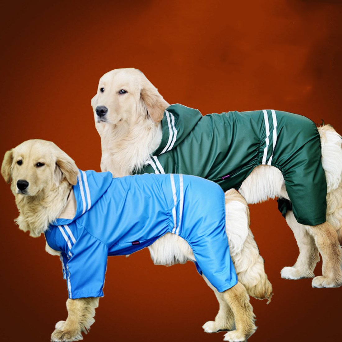 Manteaux de Pluie imperméables pour Chien, imperméable pour Chien, imperméable réfléchissant, grands Chiens, Quatre Pattes, Veste de Pluie, imperméable pour ani