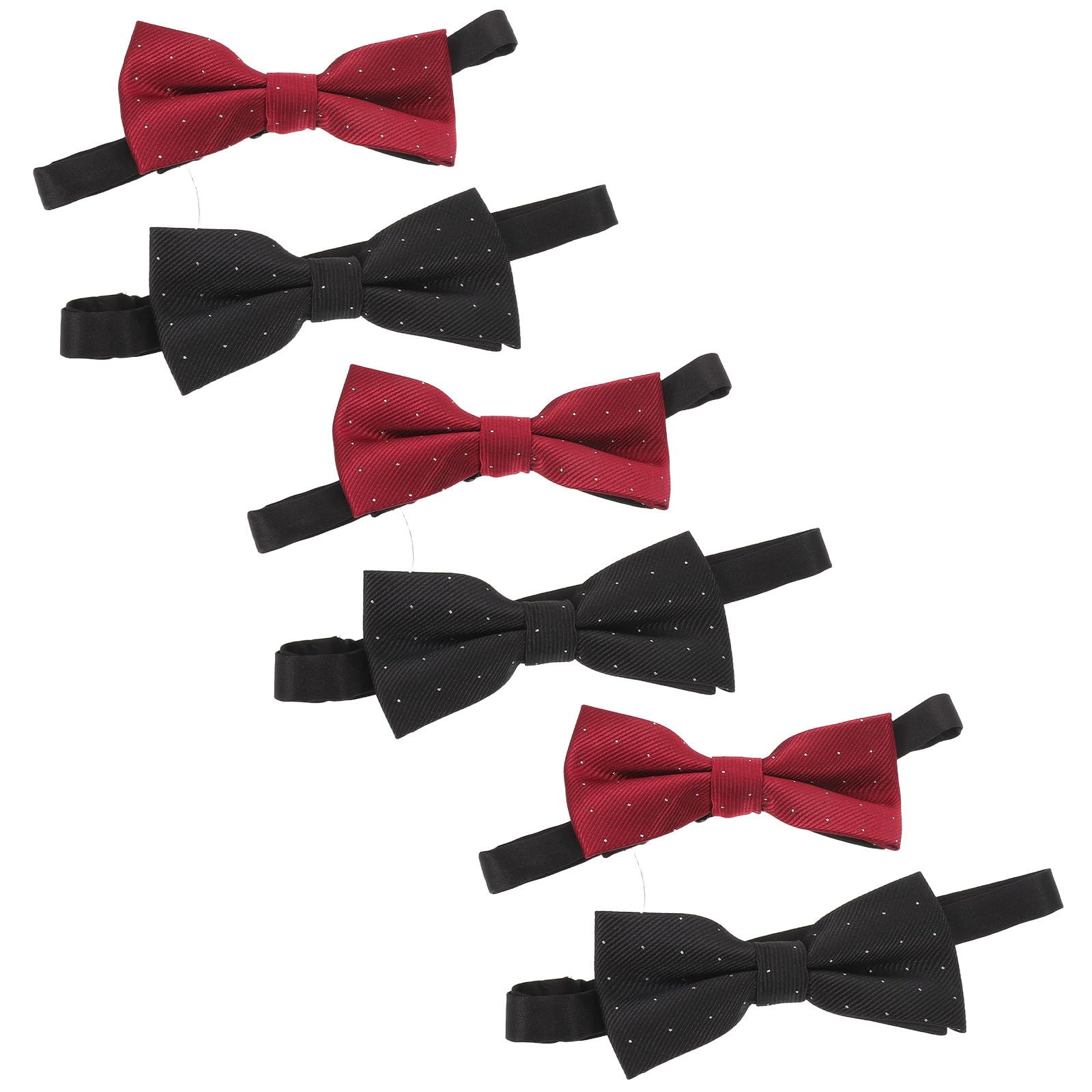 Sewroro 18 Piezas Pajarita Pre-atada para Hombre de Poliéster Resistente a Deformaciones Diseño Clásico para Celebraciones Formales y Reuniones de Oficina