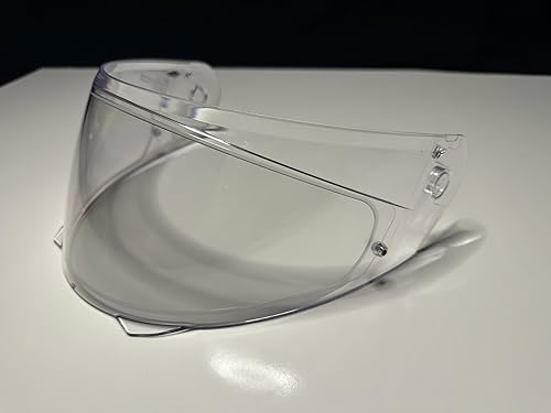 Miniatura 4 de The Helmet Shop HJ-33 Shield Visor de repuesto para cascos de motocicleta i90 (inserto antivaho DKS267)