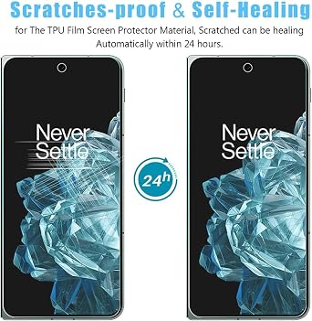 For OnePlus Open Privacy Screen Protector (Front) With Camera Lens Protector (2+2 Pcs)
