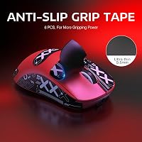 VGN GAMEPOWER Attack Shark X3PRO Vezeték Nélküli Gamer Egér, 59g Ultrakönnyű, 26000DPI, PixArt PAW3395, 200 Órás Akkumulátor, PC/Xbox/PS, Pi 7