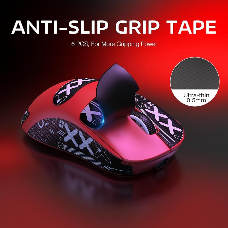 VGN GAMEPOWER Attack Shark X3PRO Vezeték Nélküli Gamer Egér, 59g Ultrakönnyű, 26000DPI, PixArt PAW3395, 200 Órás Akkumulátor, PC/Xbox/PS, Pi