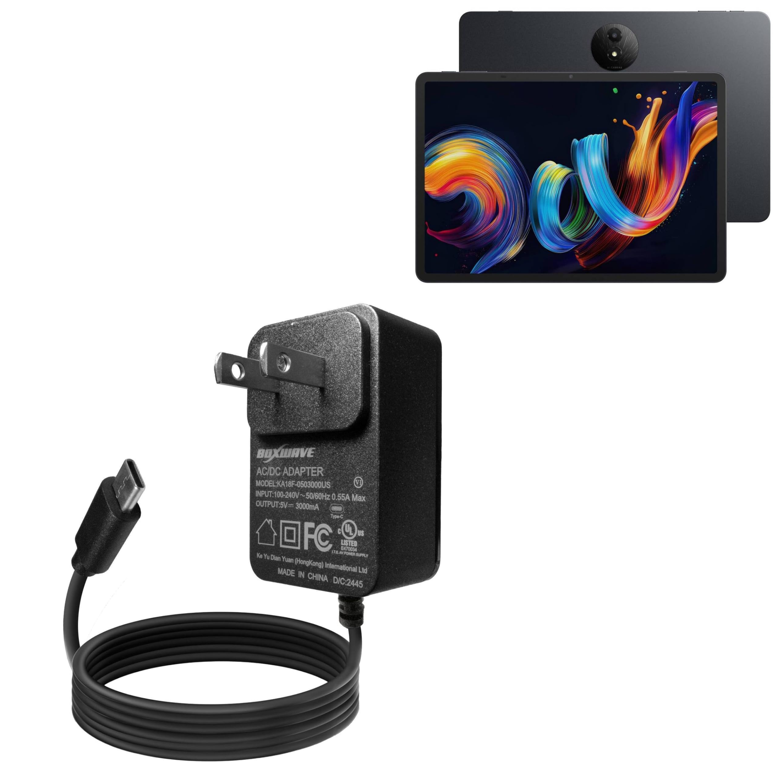 Amazon.com: BoxWave Charger Compatible with TCL NXTPAPER 11 Plus