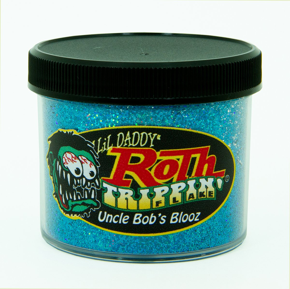Lil Daddy Roth Metal Flake - Uncle Bob's Blooz - Trippin' Flake (2oz - Standard .015