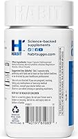 Vista 4 de Habit Suplemento de magnesio Sleep & Recover, glicinato de magnesio, vitamina B6, bálsamo de limón, 60 cápsulas