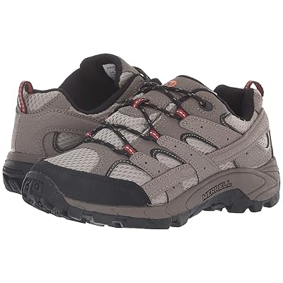Merrell Kids Moab 2 Low Lace (Little Kid) Boys Shoes Bark Brown