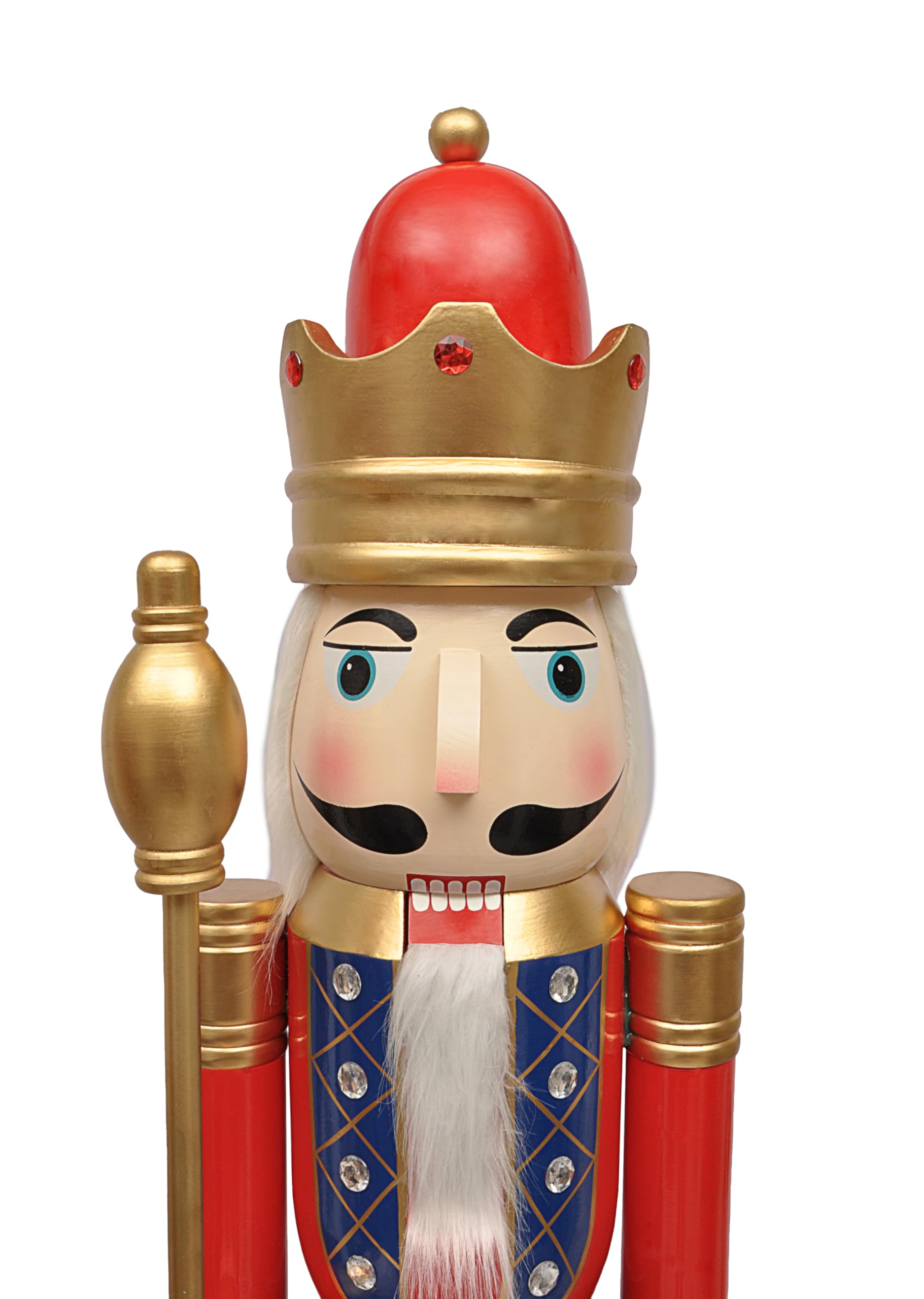 Schiaccianoci Natale Soldatino Maxi (180cm) Decorazione in Legno