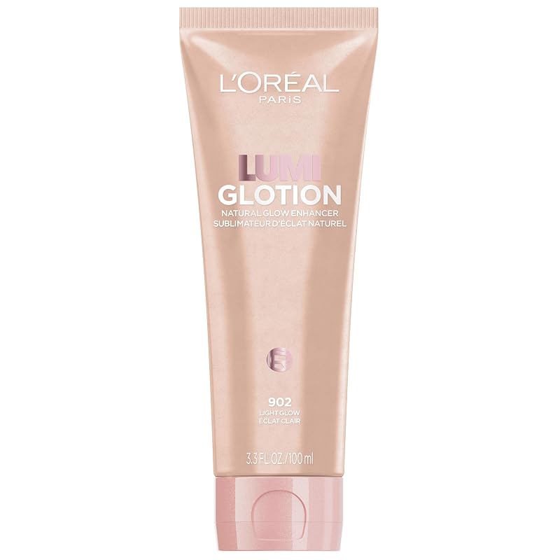 L'Oreal Paris True Match Lumi Glotion XL Hidratante com Cor e Efeito Iluminador para Rosto e Corpo, Tom 902 Light, 90 mL
