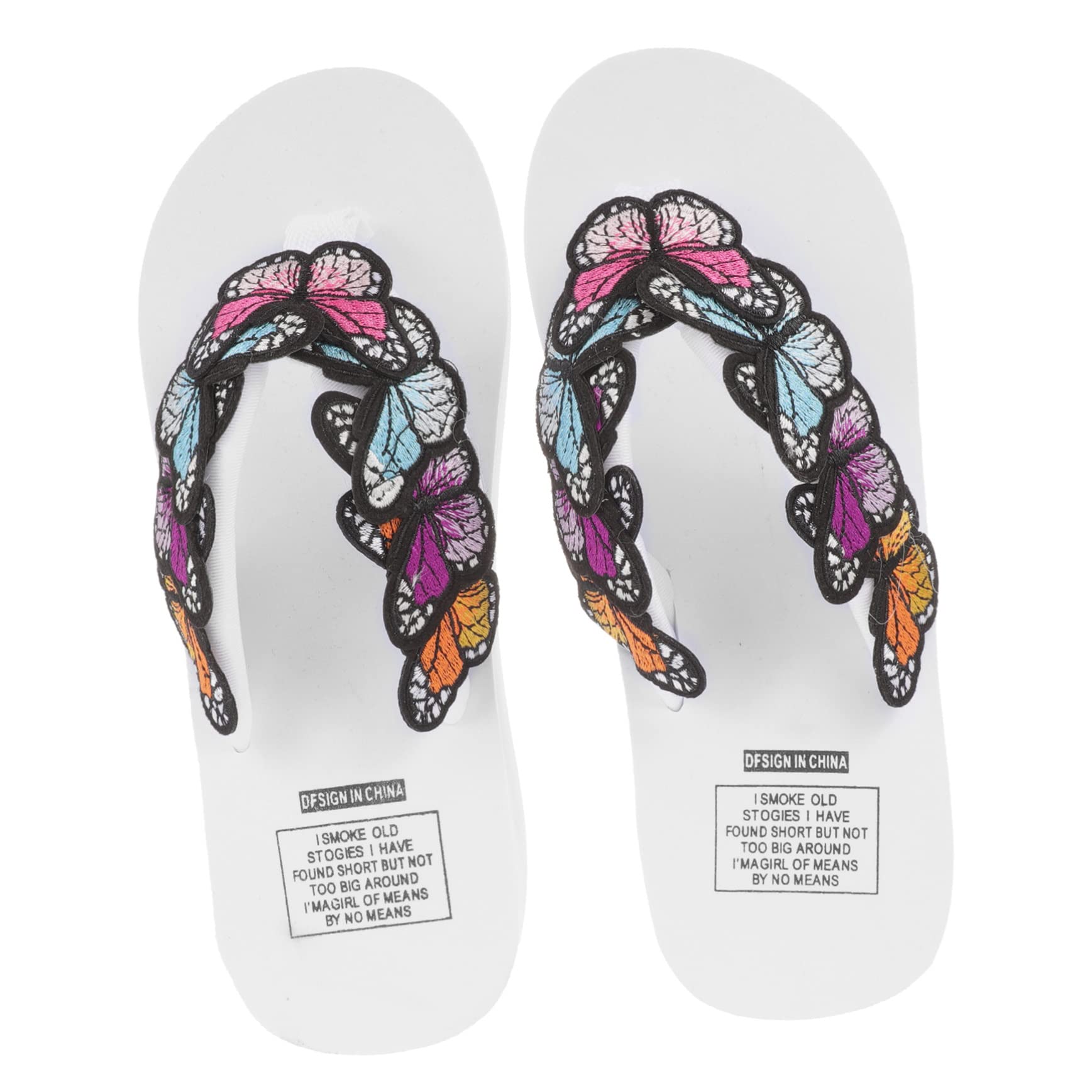 LIFKOME Infradito Fiore Fatto a Mano Sandali Con Plateau Estivi Sandali Estivi Da Donna Sandali Con Zeppa Da Donna Sandali Da Donna Protezione Ambientale Alta Eva Elastica