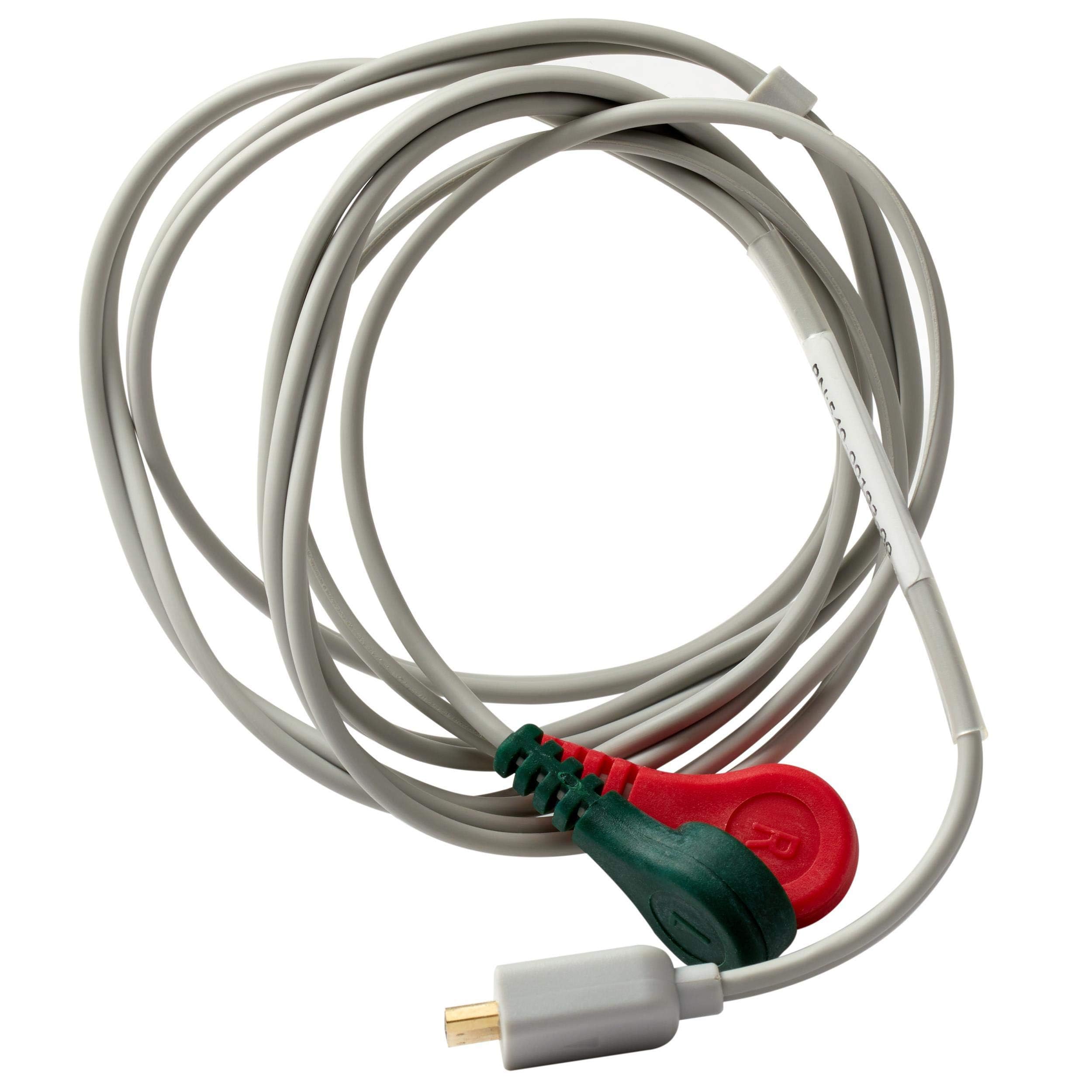 Pulox EKG-Kabel für Checkme Lite & Checkme Pro Vitalcheck Monitor | Verbindungskabel für EKG-Messungen, kompatibel mit ausgewählten Checkme Geräten