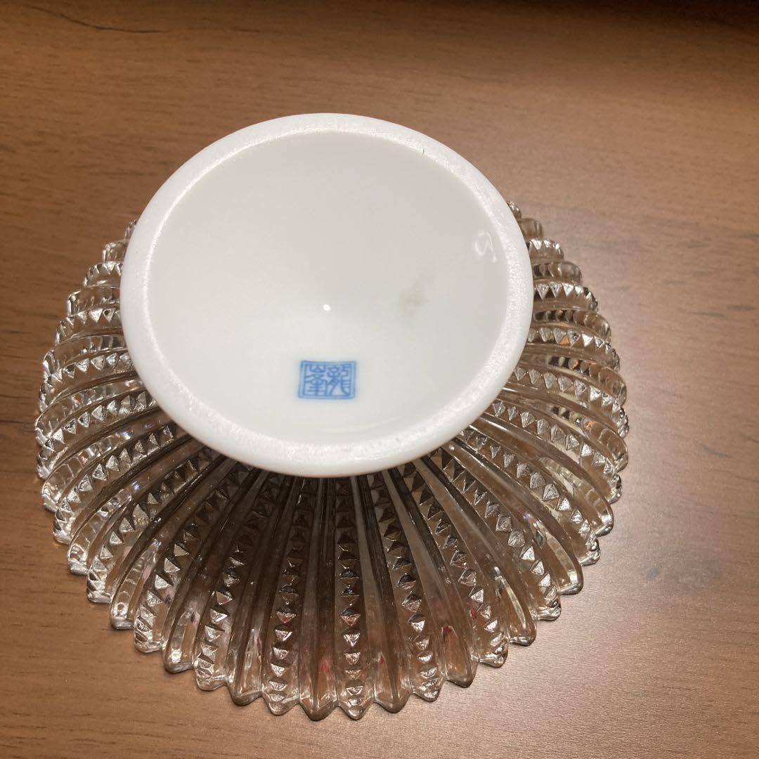 Amazon | 龍峰窯 三洋陶器 祥瑞ガラスフルーツ皿揃 5枚セット