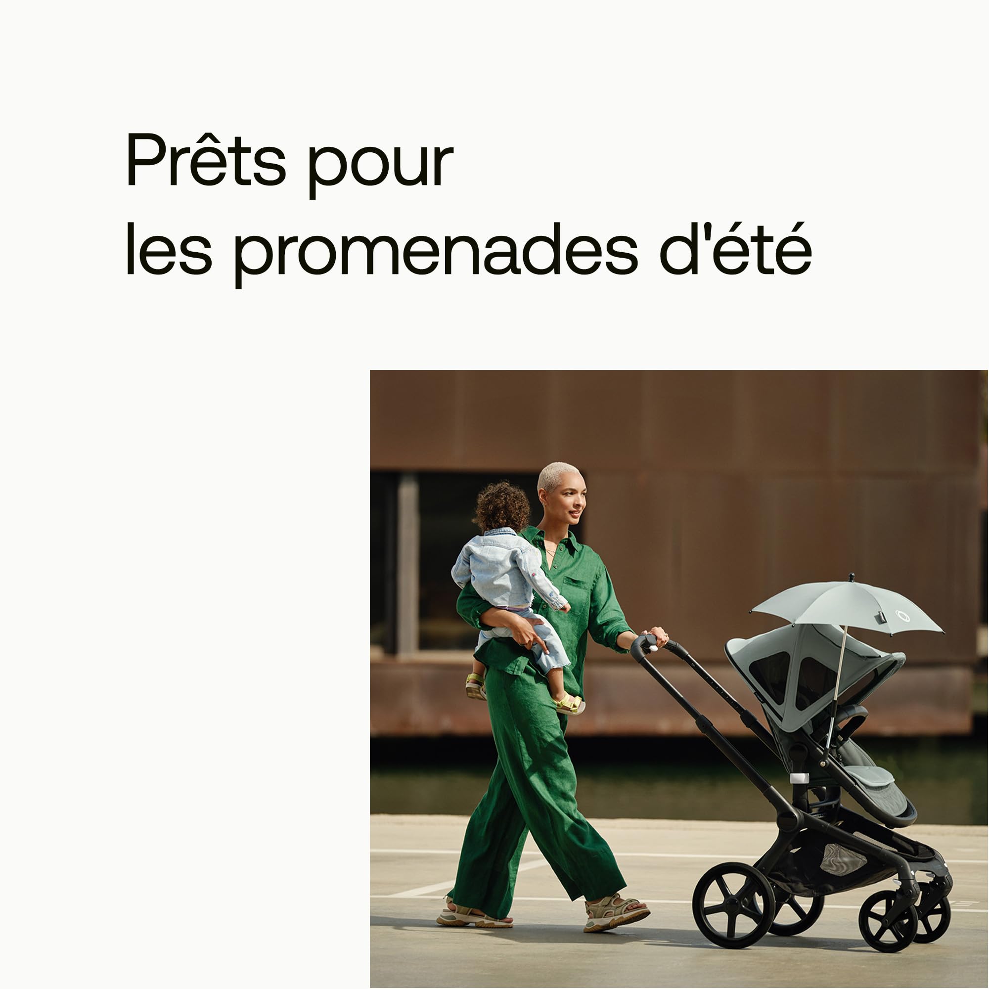 Bugaboo Coussin Confort réversible pour poussettes, Confort en Toute Saison, Ajustement amélioré, Compatible avec Toutes Les poussettes, réversible, Maille 3D Super Douce, Dusty Pink
