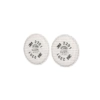 Vista 3 de 3M Filtro de partículas avanzado 2291, protección respiratoria P100 (2 unidades).