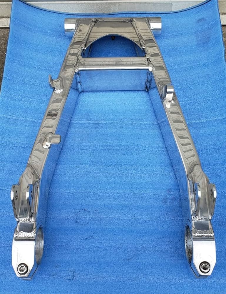 S.Tゼファー400 スイングアームパネル メッキ ゼファー400 バフ鏡面仕上げスイングアーム