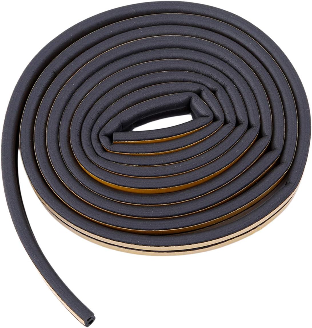 Keeping Fun Indoor Weather Stripping Self Adhesive Foam Window Seal Strip for Doors Gray