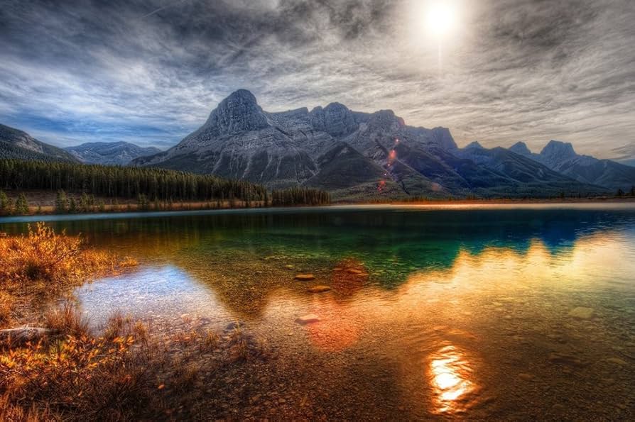 都市風景の油彩画 130×72センチ　大きめのキャンバス 都市風景の油彩画 130×72センチ 大きめのキャンバス