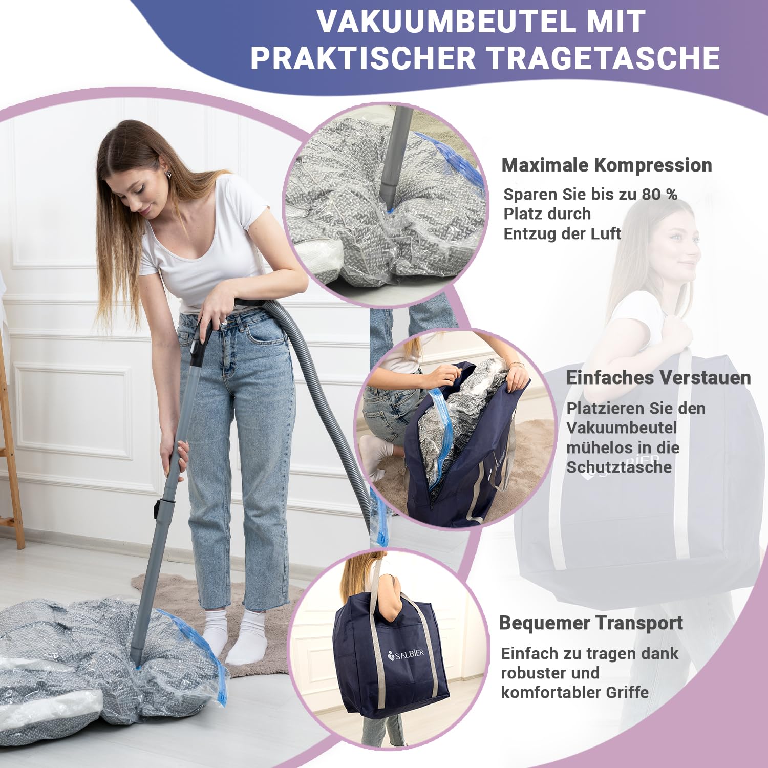 Schwangerschaftskissen 4-in-1 C/U/J/G Form Pregnancy Pillow – Seitenschläferkissen & Stillkissen | Ganzkörperkissen für Schwangere, Rücken, Bauch & Hüfte | Breathable Air-Layer, Abnehmbar & Waschbar