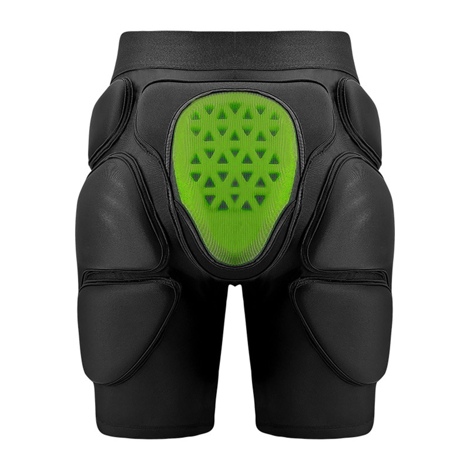 Impact Shorts, Multi Directional Padding, Shock Absorption, Breathable Lycra with EVA Padding for Skating (XL)