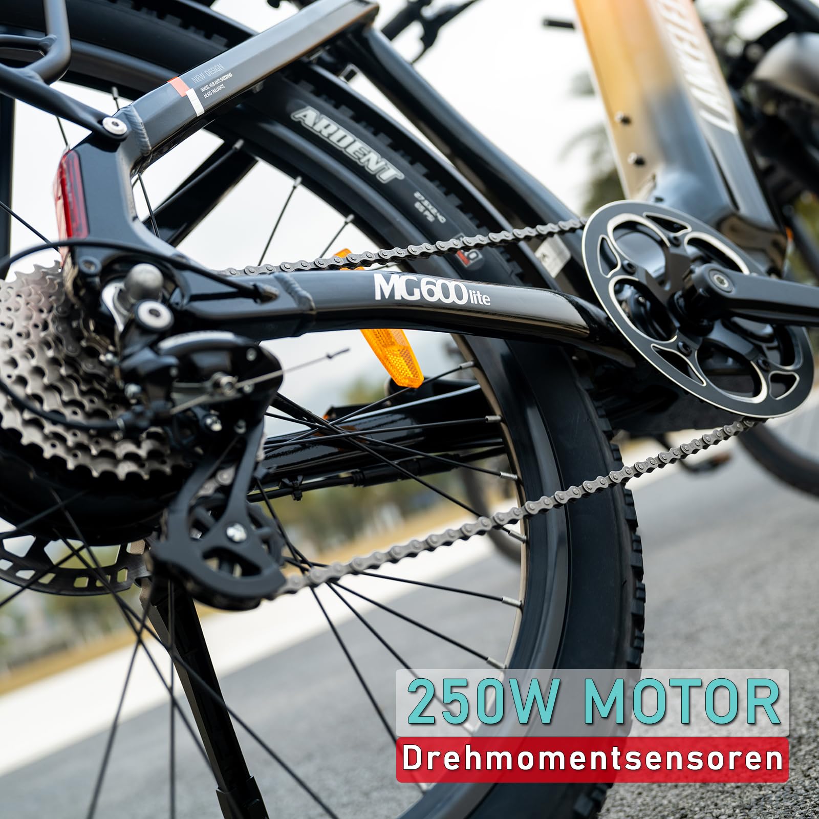 LANKELEISI MG600 Lite E-Bike Damen 27,5 Zoll Tiefeinsteiger Elektrofahrräder mit 36V 20Ah Akku, 150KM Reichweite, 8-Gang E-Fahrrad Herren für Urban, Trail & Straße
